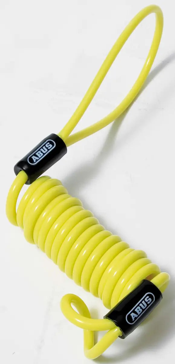 ABUS 33919 Disc Lock Reminder Cable Yellow