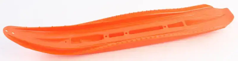Orange plastic snowmobile ski for SLP Mohawk Ski or Mohawk Ski models