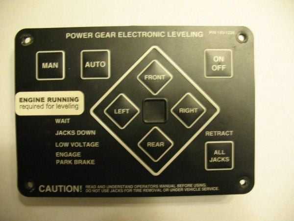 359080 Leveling System Touchpad