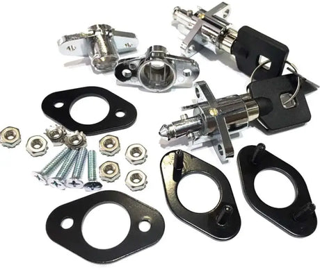 HARDDRIVE 370035 Universal Saddlebag Lock Kit Leather Bags