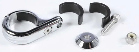 370400 Universal Clamp 1"   1 1/4" Chrome