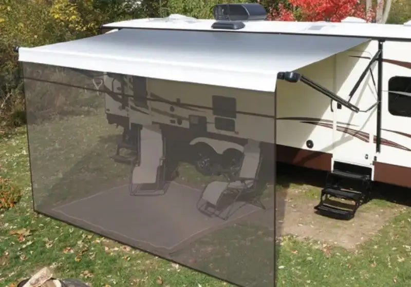 3797820615 Lippert Comp 15’W 6’ Drop Super Shade - Awning Sun Block Panel