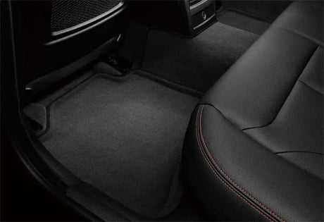 Black car floor mats for Subaru BRZ in the 3D MAXpider R1 R2 series, perfect for RV parts & accessories and truck accessories