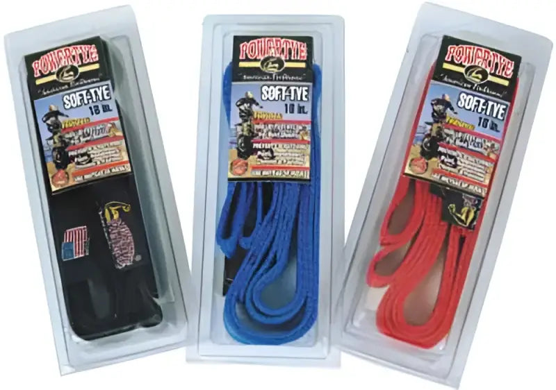 POWERTYE Tie Down Assist 1" Black 2/Pk