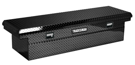 Tradesman Aluminum Economy Cross Bed Low-Profile Truck Tool Box (60in.) - Black - 7111002LP