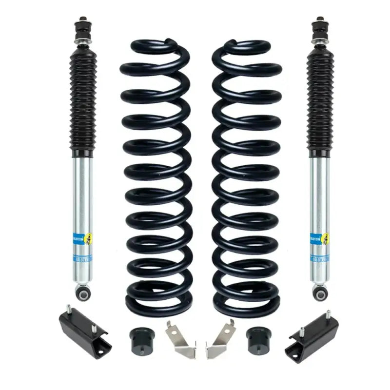 Readylift Front Coil Level Kit with Shocks 46-2727 for enhanced stability and aggressive appearance.