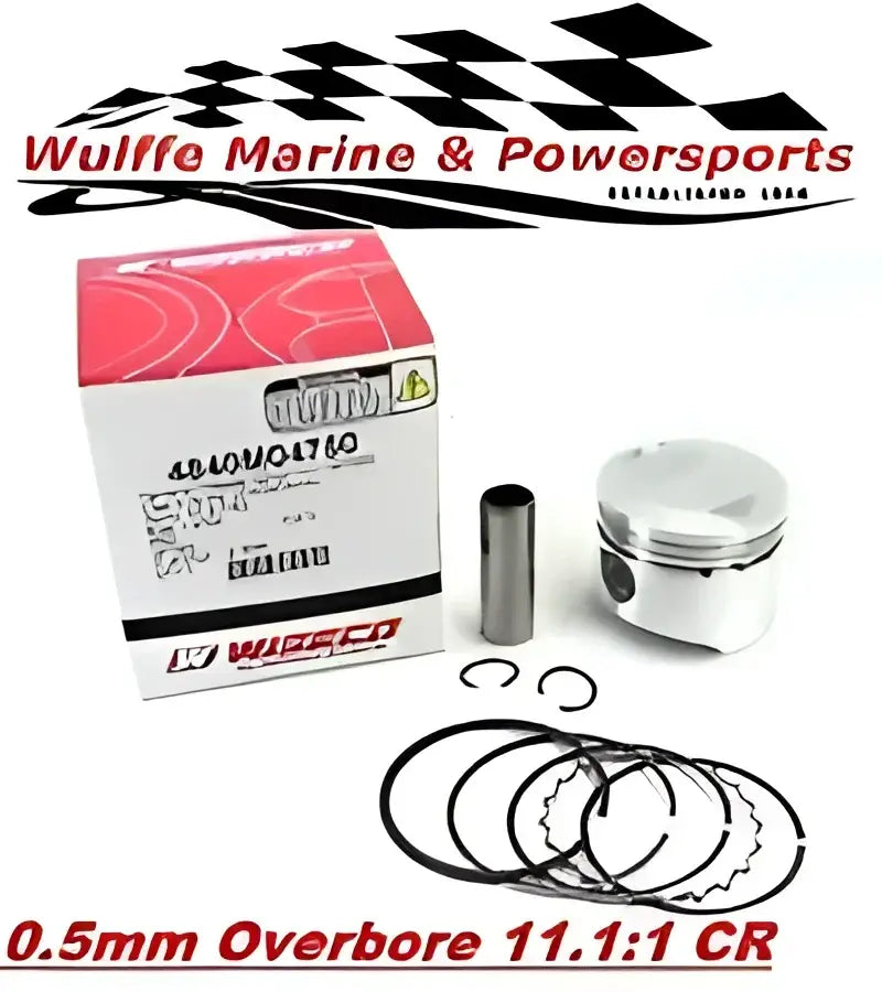 4840M04750 Wiseco Piston Kit 47.50/+0.50 11:1 Yam - RV and Auto Parts