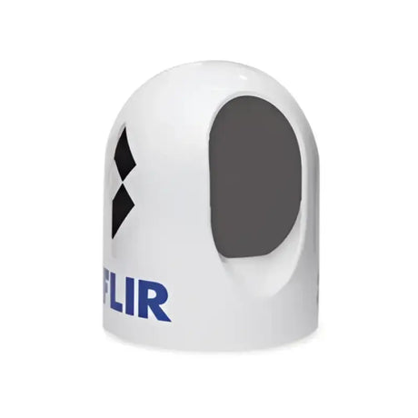 500-0693-00 Flir Systems Md Dome Assembly for security cameras in white with logo.