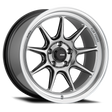 Konig Countergram 17x8 4x100 ET45 Hyper Chrome / Machined Lip - CT8710045C