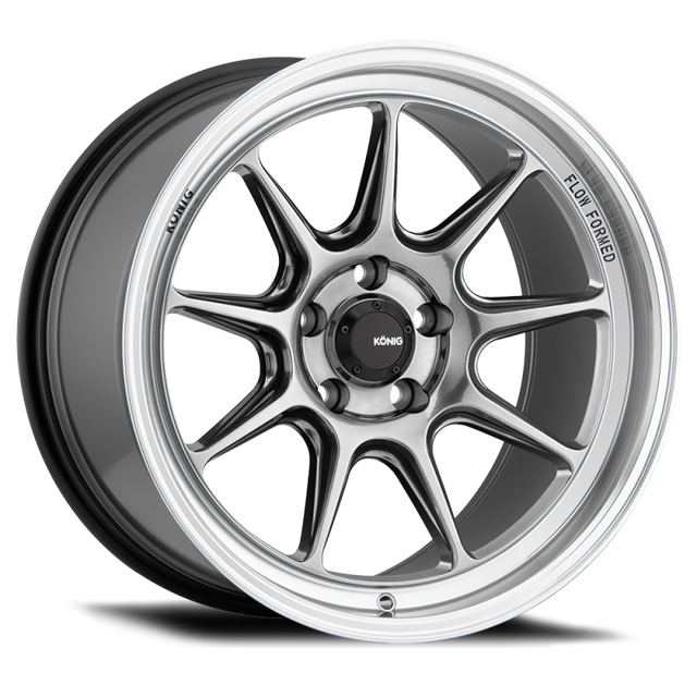 Konig Countergram 17x8 4x100 ET45 Hyper Chrome / Machined Lip - CT8710045C