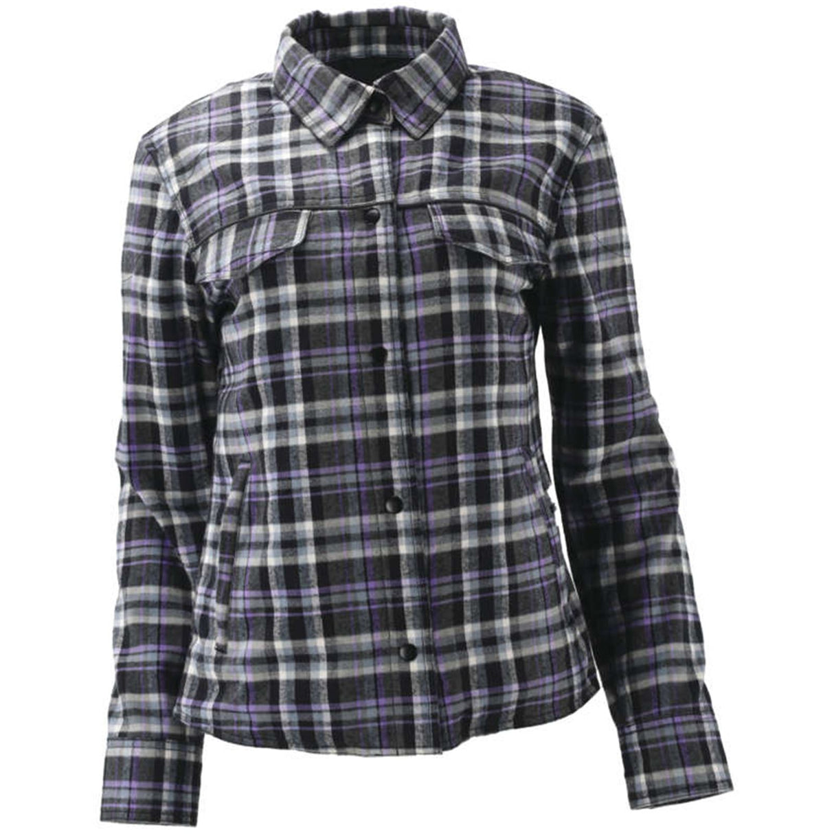 River Road Cameo Flannel Moto Shirt Womens - Small - 094527