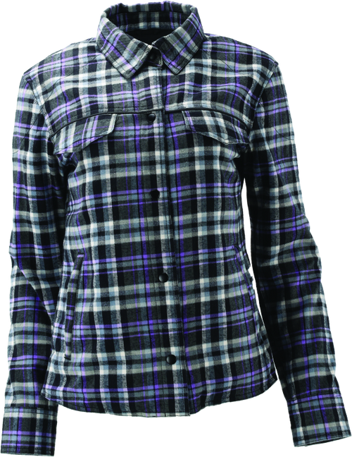 River Road Cameo Flannel Moto Shirt Womens - XL - 094530