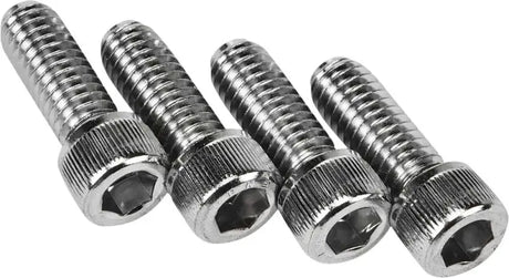 HARDDRIVE 57-0023-4 Allen Bolts Chrome 4/Pk For Handlebar Clamp