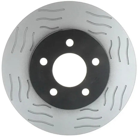 Slotted brake rotor for 580422PER Raybestos Dih-Performance vehicle upgrade