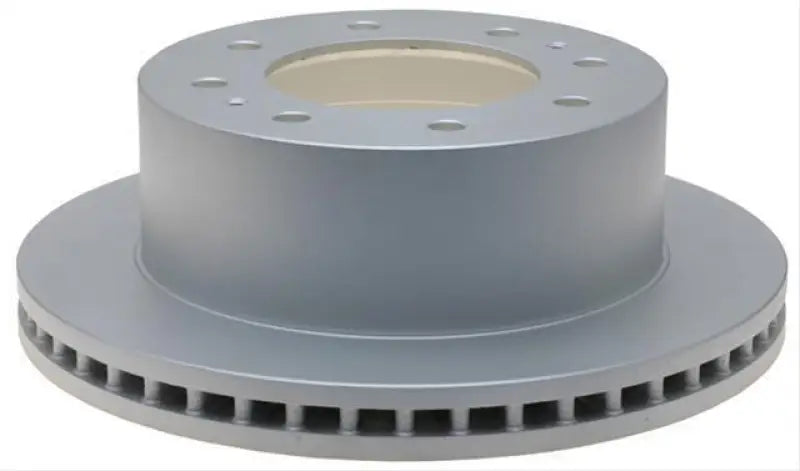 Silver Raybestos Brake Rotor with cooling vents for 580876 Raybestos Brake Rotr-Dih Park Brake