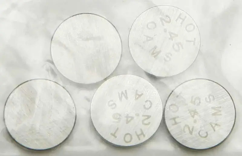 5PK1000245 Valve Shims 10.00x2.45mm 5/Pk