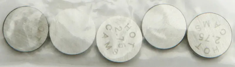 5PK1000275 Valve Shims 10.00x2.75mm 5/Pk - Shim Package Refills