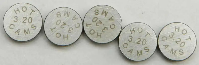 5PK1000320 Valve Shims 10.00x3.20mm 5/Pk