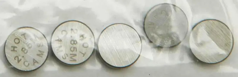 5PK748285 Valve Shims 7.48x2.85mm 5/Pk
