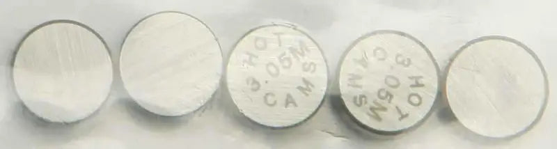 5PK748305 Valve Shims 7.48x3.05mm 5/Pk