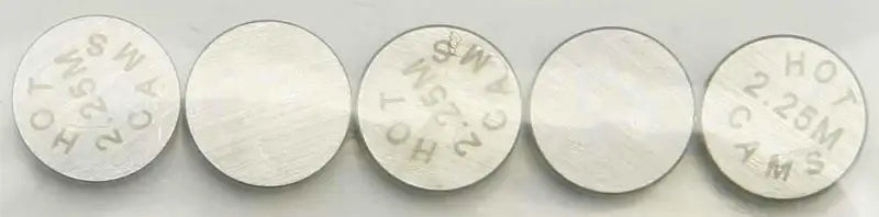 5PK948225 Valve Shims 9.48x2.25mm 5/Pk