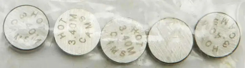 5PK948340 Valve Shims 9.48x3.40mm 5/Pk