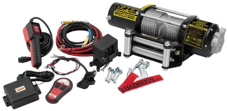 QuadBoss Winch 5000Lb W/ Cable - 608850