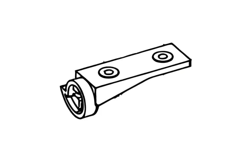 61633030 Refrigerator Evaporator Door Mounting Clip