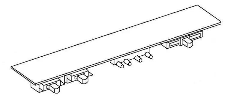 61647522 Refrigerator Eyebrow Power Control Circuit Board
