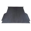 Black rubber truck bed mat with raised ridges for 616N Trailfx HD BedMat Toyota