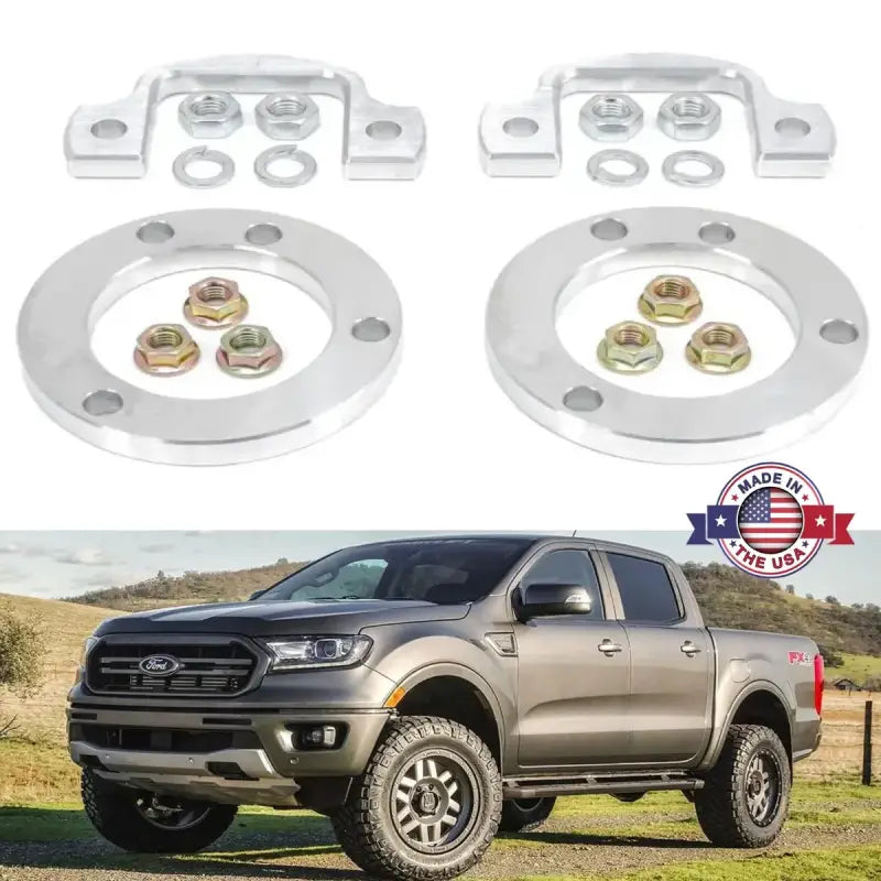66-2920 Readylift Ranger 4WD Leveling Kit 2.0" enhances performance and appearance, providing a 2.0-inch lift, larger tires, truck accessories, off-road capability, AVADA - Best Sellers,Must Haves
