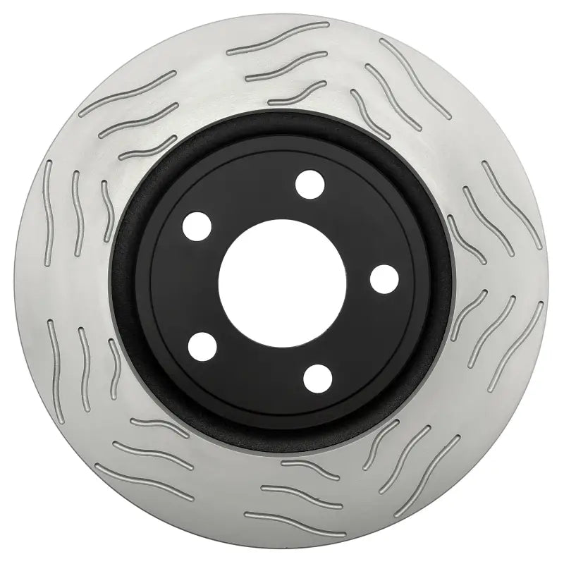 Slotted and drilled brake rotor for 681953PER Raybestos Brake Rotor-Perf Rotor