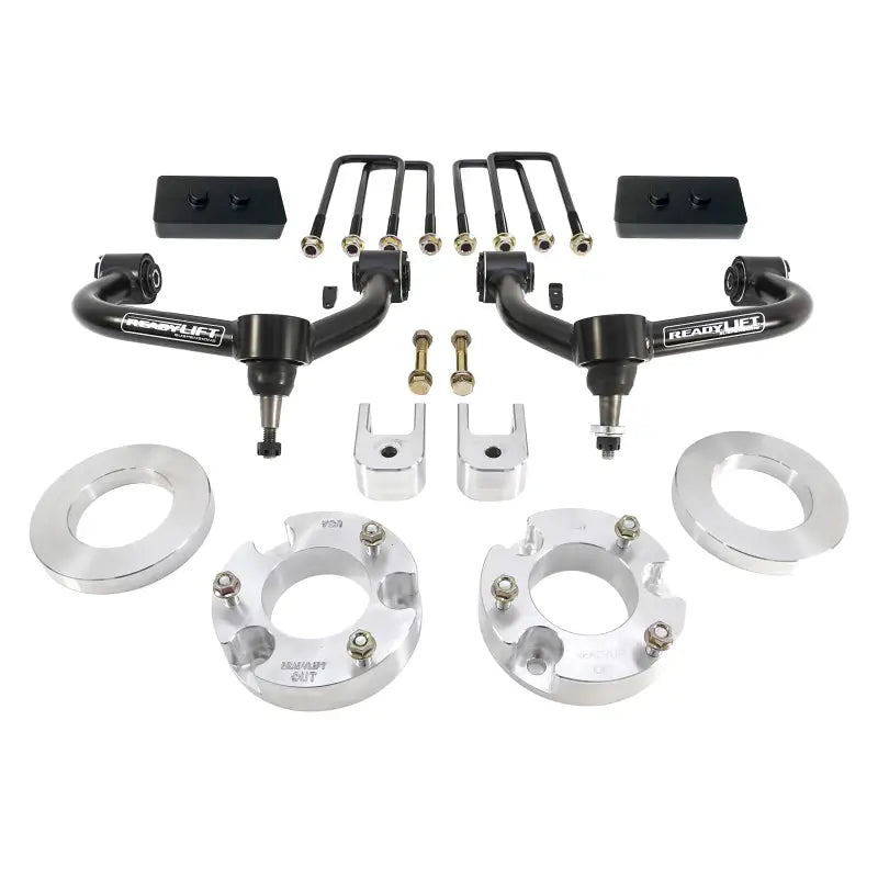 Readylift SST Lift Kit 69-21352, 3.5-inch lift for trucks and off-road vehicles. Enhance vehicle performance, improve ground clearance and appearance, easy installation, high-quality construction. Perfect for RV, Automotive, Powersports, marine, exterior, truck accessories, interior, truck bed, rv parts. Suspension, AVADA - Best Sellers, Must Haves