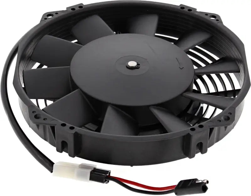 Automotive electric cooling fan with wiring harness for UTV cooling fan and ATV UTV cooling