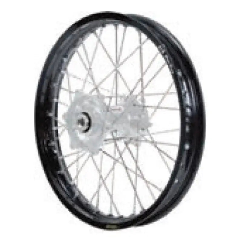 70-3000RB-A60 Dubya Front Wheel 1.60 X 21 Red Haan Hub Black A60 Rim - Wheels