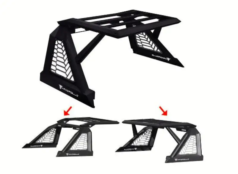 7161856 Armordillo Cr-X Rack Chase For Most Mid S - Truck Bed Bar