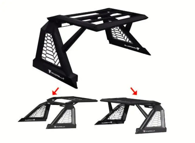 7161856 Armordillo Cr-X Rack Chase For Most Mid S - Truck Bed Bar