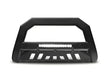Black bull bar with LED light for Chevy Suburban front-end protection and style
