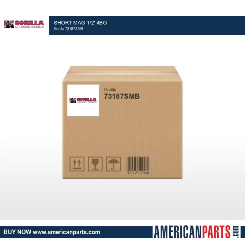 73187SMB Gorilla Short Mag 1/2’ 4Bg - Lug Nut