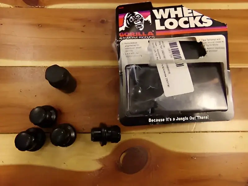 73631TBC Gorilla Whl Locks Toyota Blk Chr Set - Wheel Lock