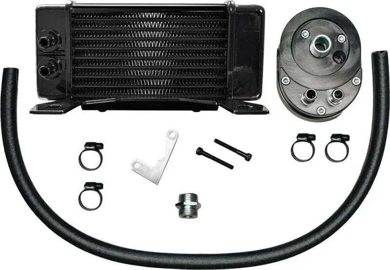 750-2300 Jagg Lowmount 10-Row Oil Cooler Black - RV and Auto Parts