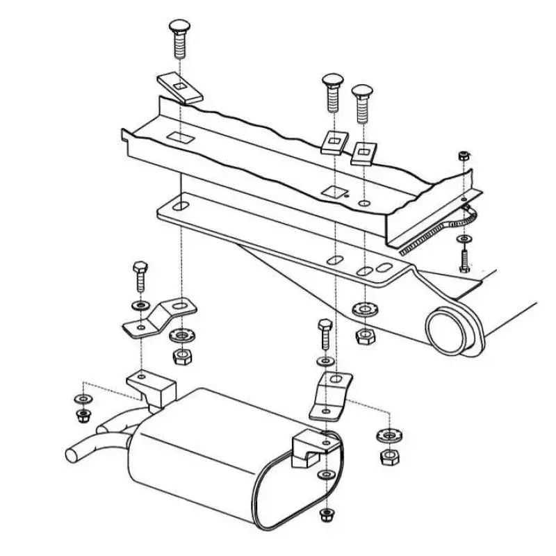 Draw-Tite Max-Frame Receiver Hybrid Service Kit - For Trucks, Vans, SUVs, 76046