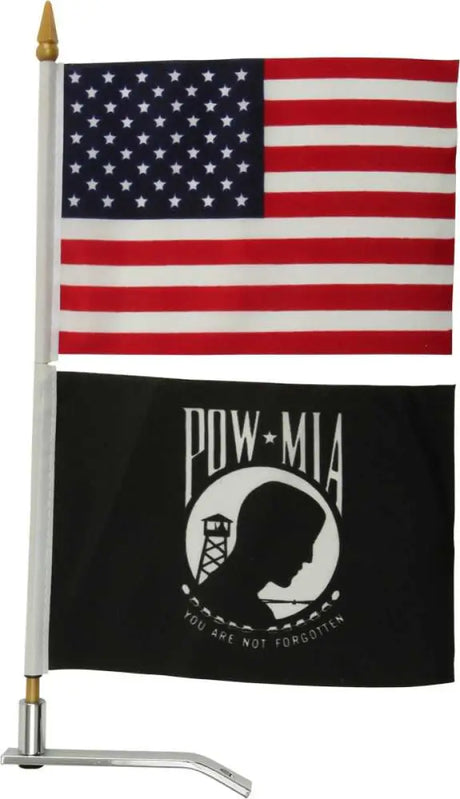 HARDDRIVE 77-014 Flag / Mount Usa/Pow Mia Trunk Tab Mount