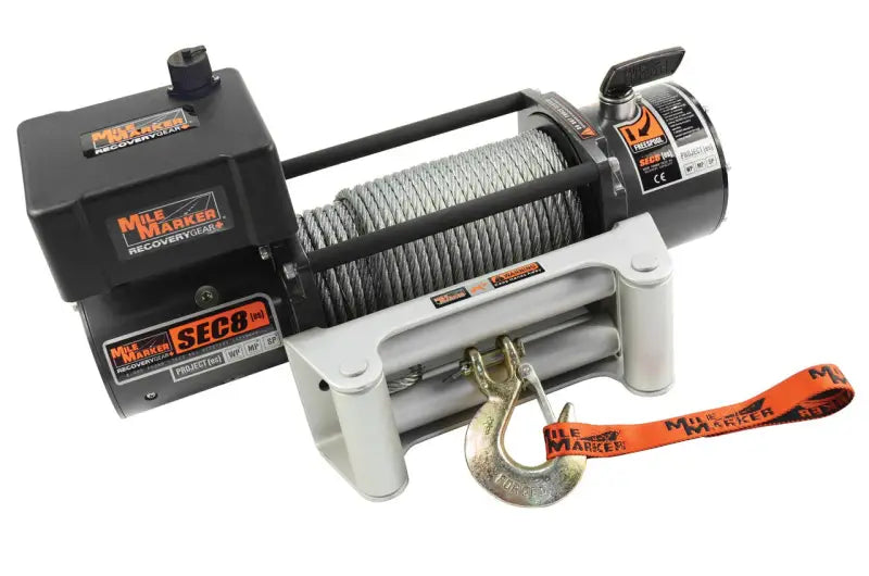 77-50141W Milemarker 12V Winch 4.8 Hp Series