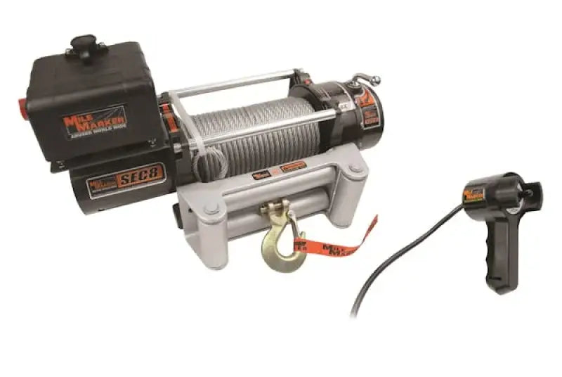 77-50141W Milemarker 12V Winch 4.8 Hp Series