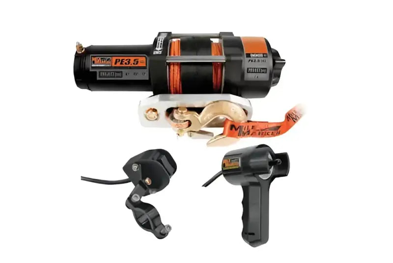 77-53112BW Milemarker Pe3.5 (Es) 12V Waterproof - Winch