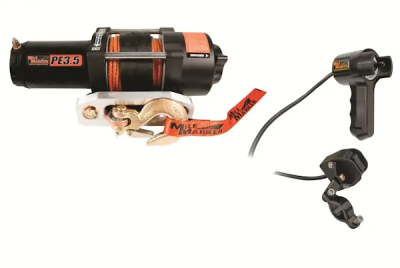 77-53112BW Milemarker Pe3.5 (Es) 12V Waterproof - Winch