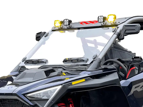 78-4500 Spike Front Vented Windshield Polaris Pro-R - RV and Auto Parts