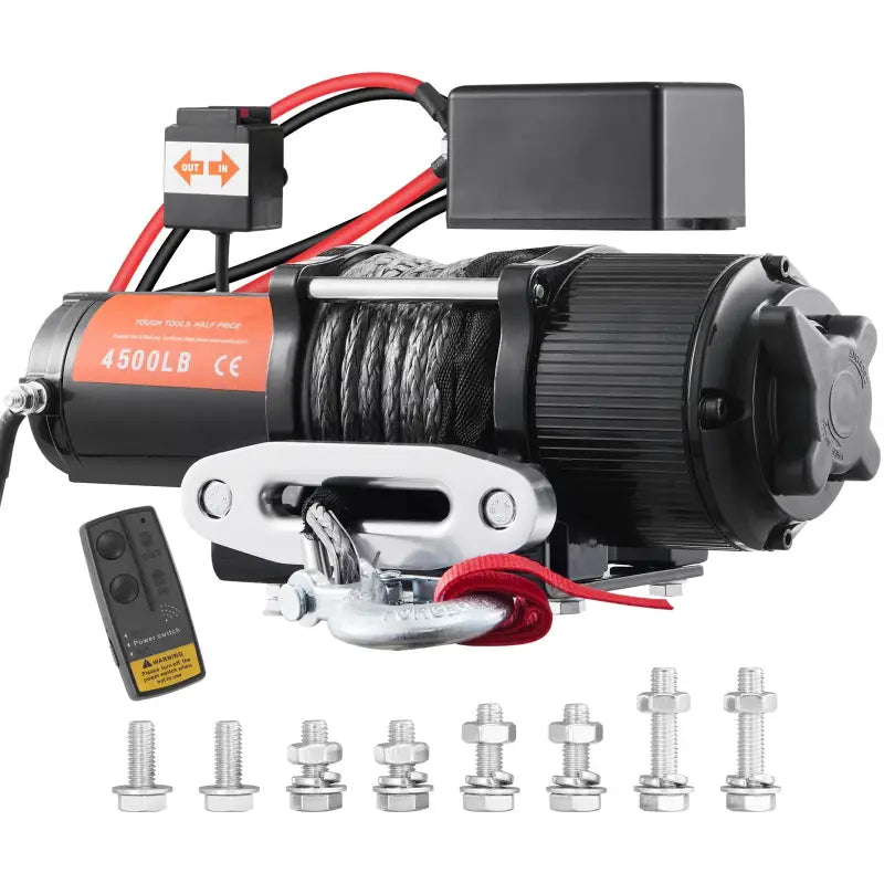 78-53246 Milemarker Mission 10K Capacity Winch With Syn