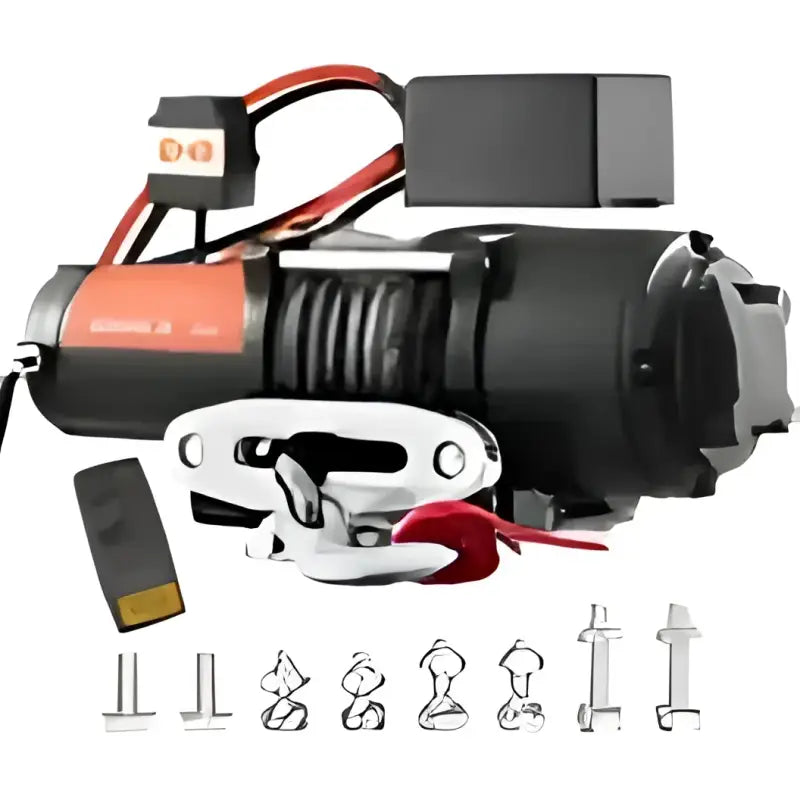 78-53246 Milemarker Mission 10K Capacity Winch With Syn